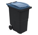 Waste container on 2 wheels 360 l plastic Omnium for waste sorting
