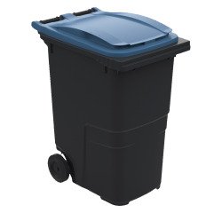 Conteneur à déchets 2 roues 360 litres tri sélectif