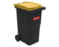 Conteneur à déchets 2 roues 240 litres tri sélectif jaune