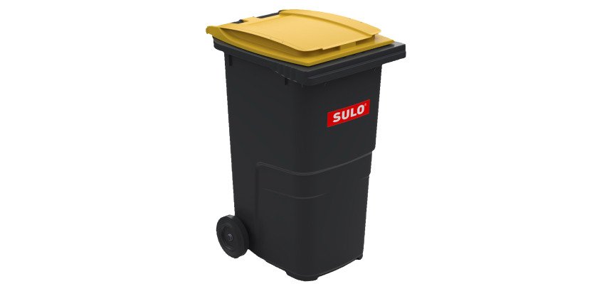 Conteneur à déchets 2 roues 240 litres tri sélectif