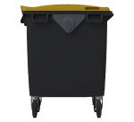 Conteneur à déchets 4 roues 1000 litres extérieur