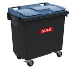 Conteneur à déchets 4 roues 770 litres extérieur