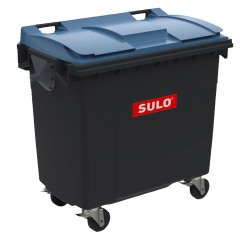 Conteneur à déchets 4 roues 770 litres extérieur