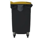 Conteneur à déchets 770 litres extérieur 4 roues couleur