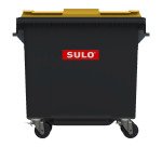 Conteneur à déchets 770 litres extérieur 4 roues couleur