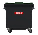 Conteneur à déchets 4 roues 770 litres extérieur
