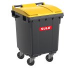 Conteneur à déchets 4 roues 400 litres