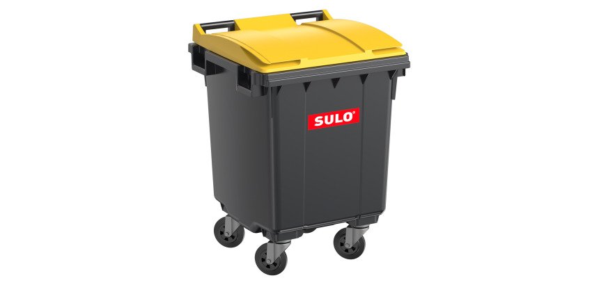 Conteneur à déchets 4 roues 400 litres