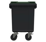 Conteneur à déchets 400 litres 4 roues couleur