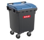 Conteneur à déchets 4 roues 400 litres