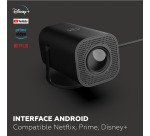 Mobility Lab - Projecteur HD 1280 x 720 Wifi inclinable - noir
