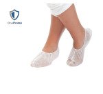 Chaussettes en PP blanc à usage unique - Sachet de 100