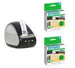 Etichettatrice Dymo LW550 e 2 rotoli etichette LW 25mmx54mm bianco