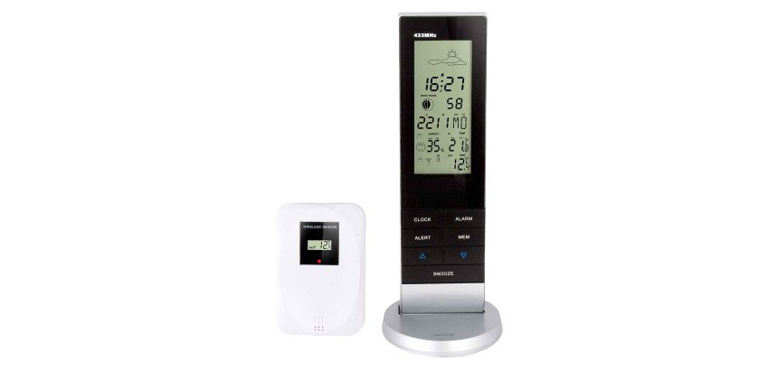 Station météo avec capteur sans fil Alecto WS-1150