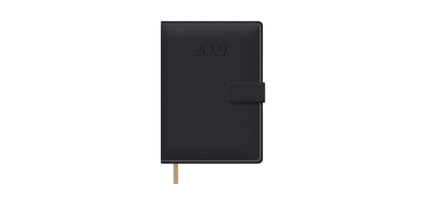 Agendas encuadernada Sena dia página 15x21 Dohe negro