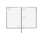 Agenda 140x204 1 Día Página Dynamic Porto Finocam Negro