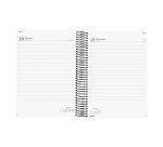 Agenda 155x212 1 Día Página Espiral Year Finocam Negro Catalán