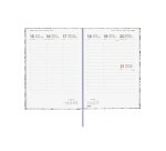 Agenda semana vista 140x204 mm Malva Finocam