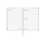 Agenda dia página 140x204 mm Malva Finocam