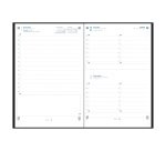 Agenda Minimal 15X21 Día página negra catalán Oxford