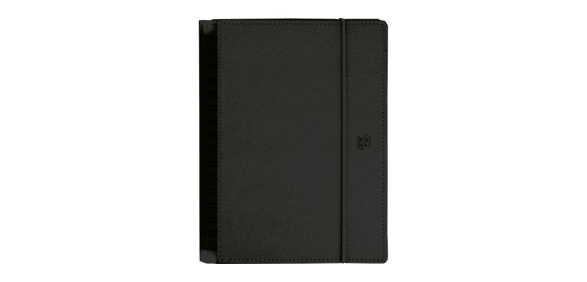 Agenda MY'FAB 15X21 Semana vista vertical Negro Oxford