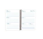 Agenda LIVE & GO 15X21 Semana Vista Horizontal Negro Oxford