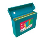 Cartelline ad L con finestra Sintex in speciale confezione SintexBox 150 pezzi in 5 colori assortiti