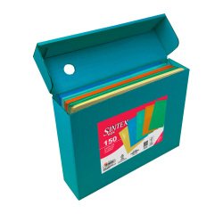 En_cartelline con finestra sintex box 150 pezzi c