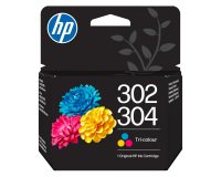 HP 302 / 304 Cartucho original tricolor (150 páginas)