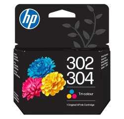HP 302 / 304 Cartucho original tricolor (150 páginas)