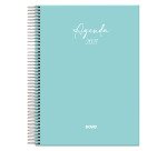 Agenda espiral Serenity dia página 14x20 Dohe verde
