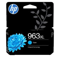 HP 963XL Cartucho original (3JA27AE) alta capacidad cian (1600 páginas)