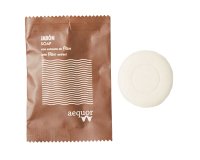 Jabon oliva Aequor redondo 12g - caja de 500