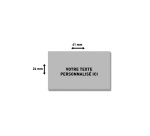 Plaque de texte personnalisable pour tampon Trodat Printy 5200 – 41 × 24 mm