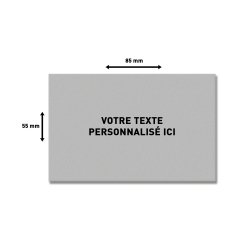 Plaque de texte personnalisable pour tampon Trodat Printy 5211 – 85 × 55 mm