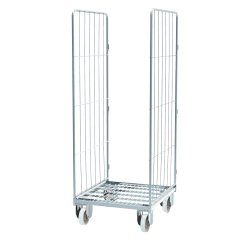 Carrello roll container 2 sponde, 70 x 80 x 179 cm