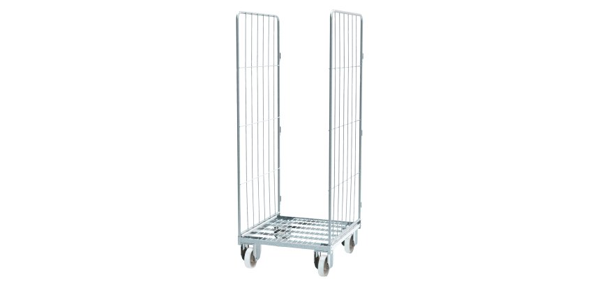 Carrello roll container 2 sponde, 70 x 80 x 179 cm