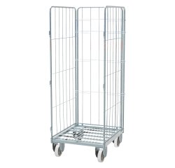 Carrello roll container 3 sponde, 70 x 80 x 179 cm