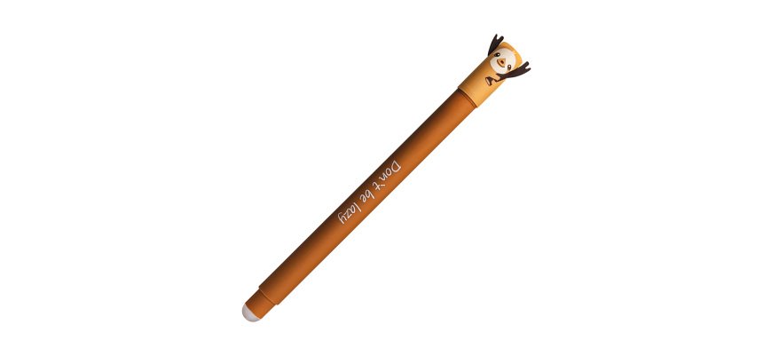 Stylo encre gel Animal Erase it! Paresseux