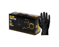 Guantes nitrilo negro diamantado 8,5gr