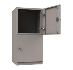 Armadio Casellario Monoblocco Senso 2 ante singole 1 ripiano l x p x h 45 x 45 x 95 cm