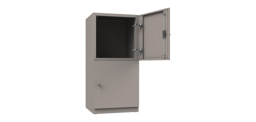 Armadio Casellario Monoblocco Senso 2 ante singole 1 ripiano l x p x h 45 x 45 x 95 cm