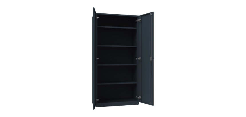 Armadio Ufficio Monoblocco Senso l 90 x p 45 x h 185 cm