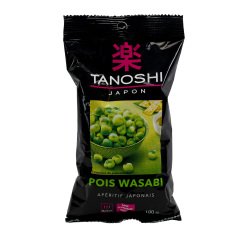 Pois au wasabi pour apéritif Tanoshi - sachet de 100 g