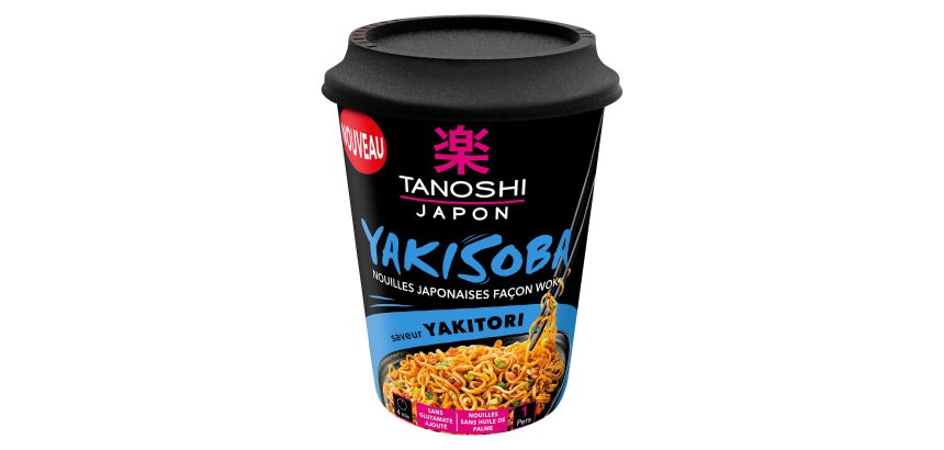 Tanoshi Yakisoba Yakitori Flavor Wok-Style Japanese Noodles