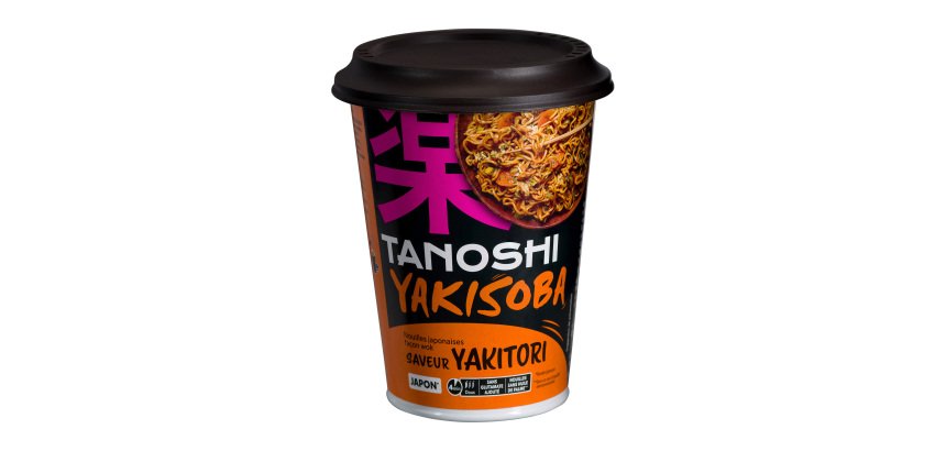 Nouilles japonaises façon wok saveur yakitori Tanoshi Yakisoba