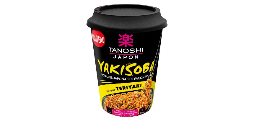 Tanoshi Yakisoba Teriyaki Flavor Japanese Noodles Wok Style