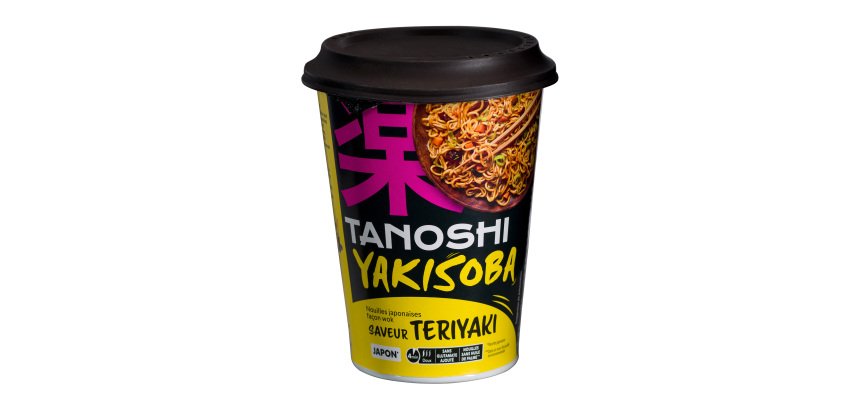 Nouilles japonaises façon wok saveur teriyaki Tanoshi Yakisoba