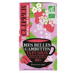 Infusion Mes belles gambettes bio Clipper - Boîte de 20 sachets