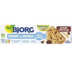 Organic Oat and Chocolate Chip Cookies Bjorg - 130 g Pack